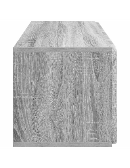 Mobile Porta TV da Muro Grigio Sonoma 78,5 x 31 x 30 cm