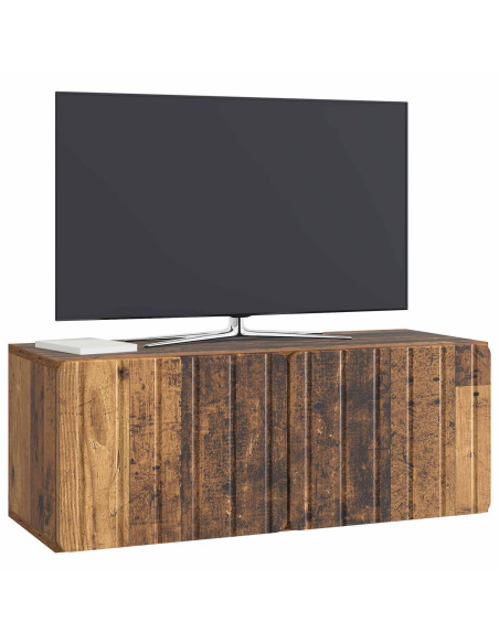 Mobile Porta TV da Muro Legno antico 78,5 x 31 x 30 cm
