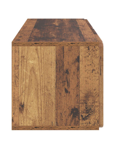 Mobile Porta TV da Muro Legno antico 78,5 x 31 x 30 cm