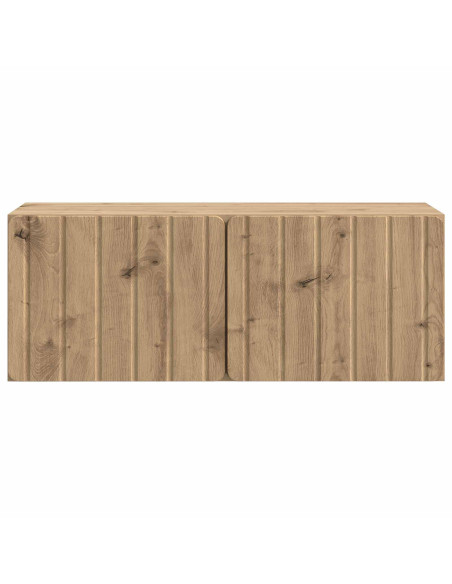 Mobile Porta TV da Muro Rovere Artigianale 78,5 x 31 x 30 cm