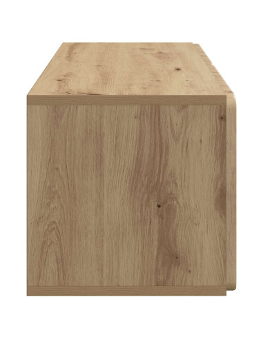 Mobile Porta TV da Muro Rovere Artigianale 78,5 x 31 x 30 cm