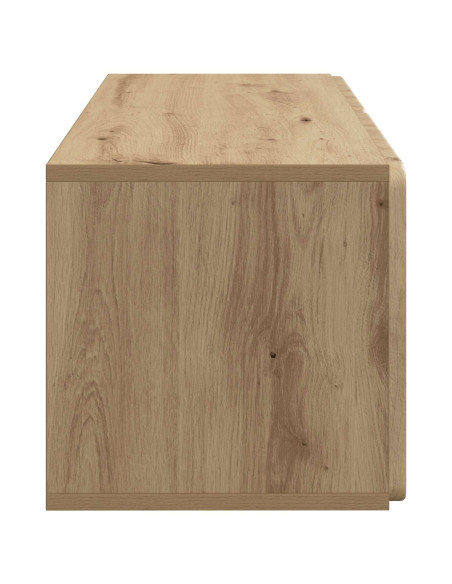 Mobile Porta TV da Muro Rovere Artigianale 78,5 x 31 x 30 cm