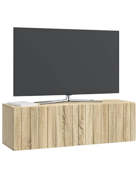 Mobile Porta TV da Muro Rovere Sonoma 98 x 31 x 30 cm