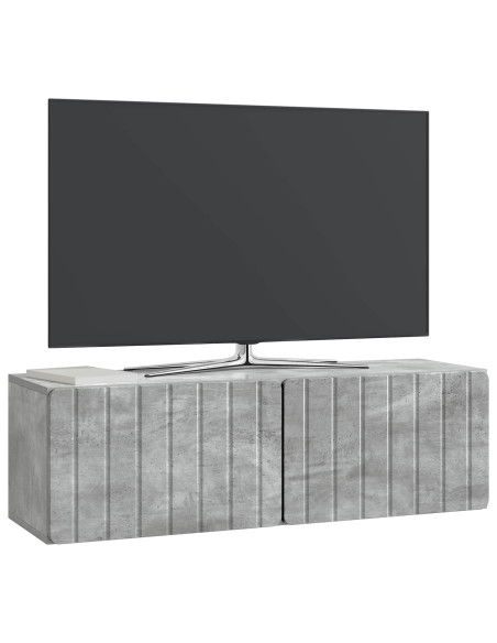 Mobile Porta TV da Muro Grigio Cemento 98 x 31 x 30 cm