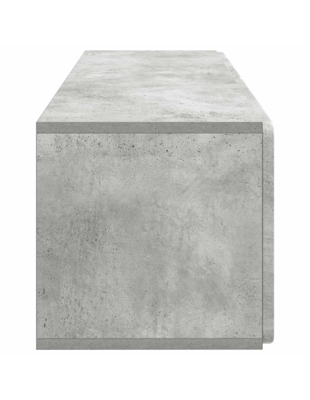 Mobile Porta TV da Muro Grigio Cemento 98 x 31 x 30 cm