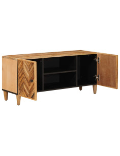 Armadi di Stoccaggio con porta Marrone 105 x 33,5 x 46 cm 2