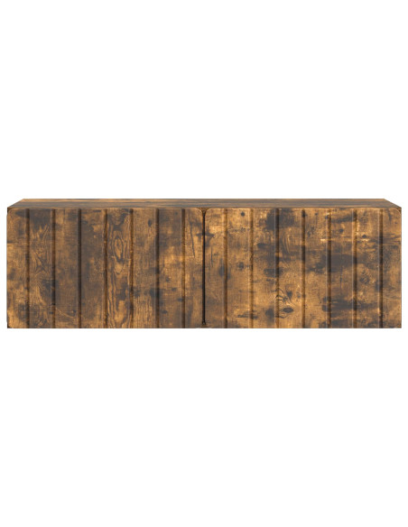 Mobile Porta TV da Muro Rovere Fumo 98 x 31 x 30 cm
