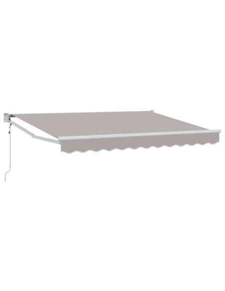 Tettuccio Elettrico Retrattile Grigio chiaro 2,5 x 2 m