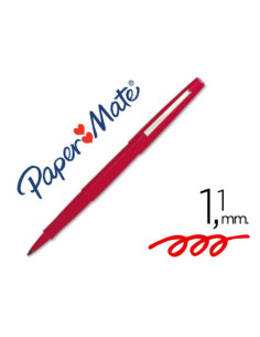 CF12PENNA PUNTA FIBRA FLAIR ROS 1MM 2