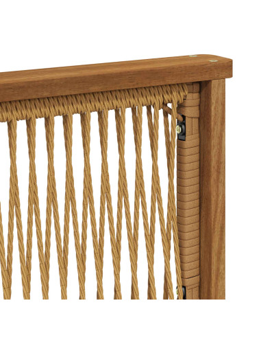 Set di divani da esterno 4 pcs Naturale