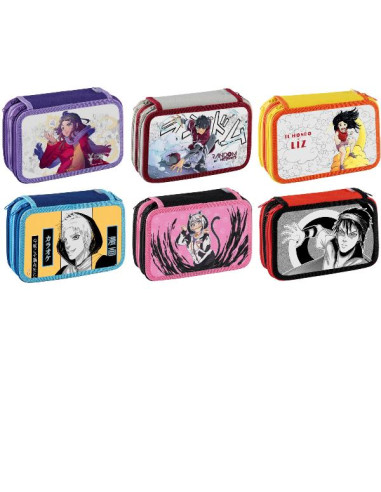 ASTUCCIO 3 SCOMPARTI MANGA ASSORTIT