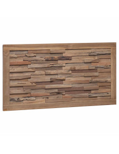 Testiera Naturale 100 cm Legno di teak solido 2