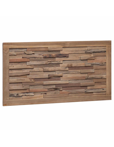 Testiera Naturale 100 cm Legno di teak solido