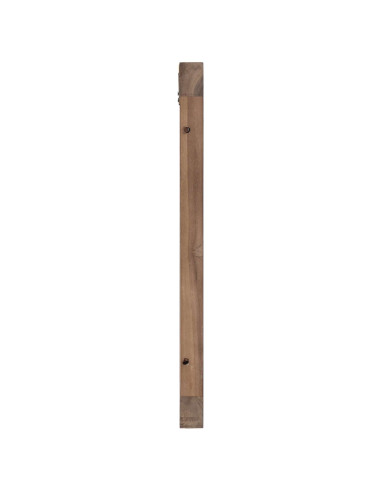 Testiera Naturale 100 cm Legno di teak solido