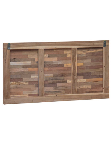 Testiera Naturale 100 cm Legno di teak solido