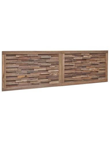 Testiera Naturale 180 cm Legno di teak solido