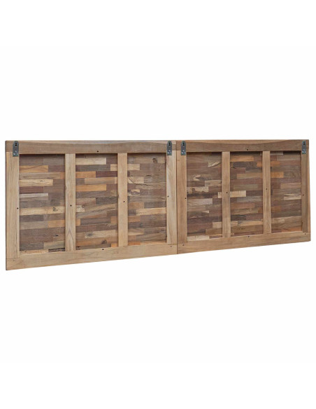 Testiera Naturale 180 cm Legno di teak solido