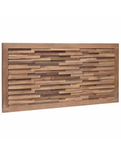 Testiera Naturale 100 cm Legno di teak solido 2