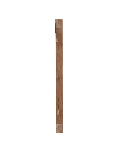 Testiera Naturale 100 cm Legno di teak solido