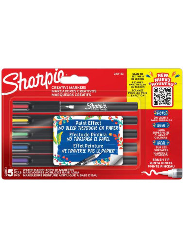 CF5 SHARPIE CREATIVE MARKERS-BRUSH