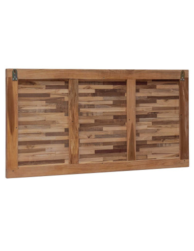 Testiera Naturale 100 cm Legno di teak solido