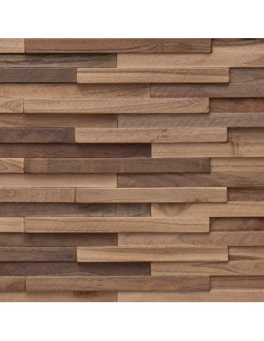 Testiera Naturale 100 cm Legno di teak solido