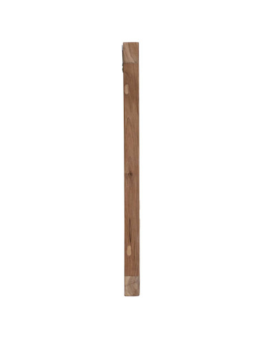Testiera Naturale 140 cm Legno di teak solido