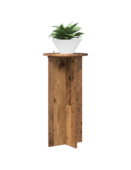 Supporto per piante 2 pcs Legno antico 40 x 40 x 80 cm