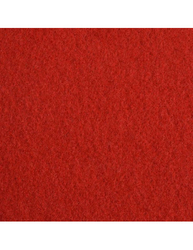 Tappeto Tinta unita Rosso 1,2 x 12 m Poliestere