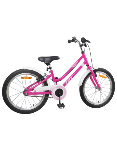 Bicicletta per Bambini 24 Pollici per 8-12 anni Rosa Bianco