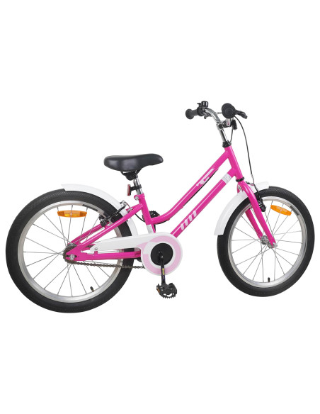 Bicicletta per Bambini 24 Pollici per 8-12 anni Rosa Bianco