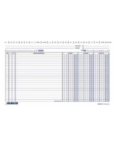 CF100 SCHEDE DARE/AVERE/SALDO BLU