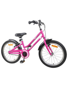 Bicicletta per Bambini 24 Pollici per 8-12 anni Nero Rosa 2