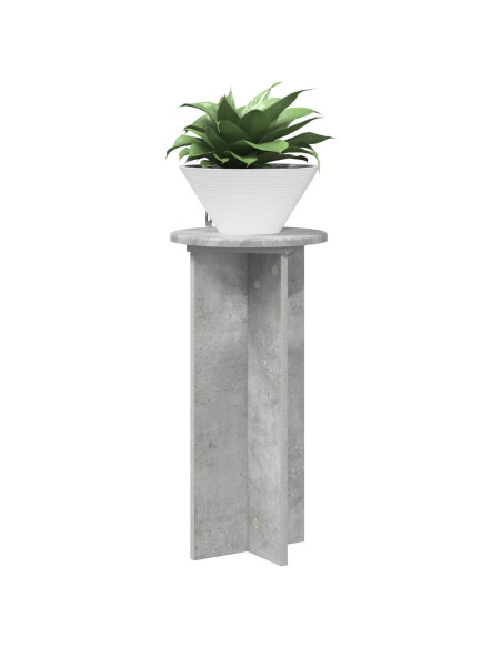 Supporto per piante 2 pcs Grigio Cemento 29,5 x 29,5 x 60 cm