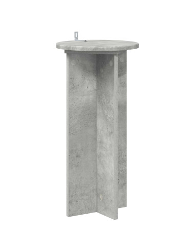 Supporto per piante 2 pcs Grigio Cemento 29,5 x 29,5 x 60 cm