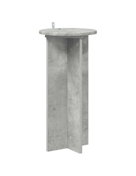 Supporto per piante 2 pcs Grigio Cemento 29,5 x 29,5 x 60 cm