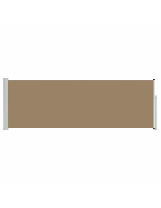 Tenda laterale retrattile Tortora 300 x 100 cm Poliestere 2