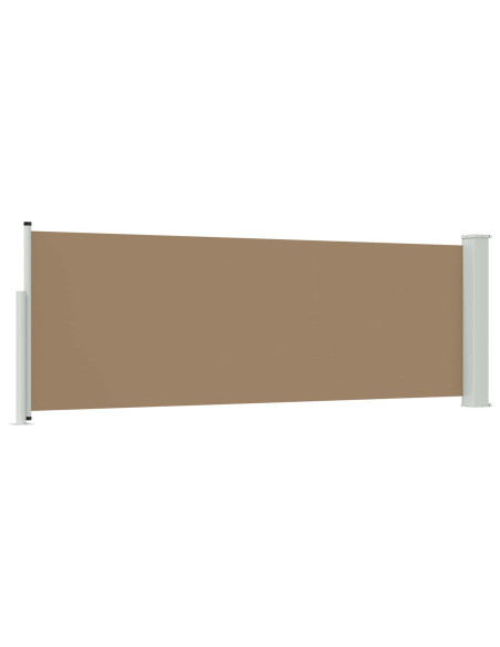 Tenda laterale retrattile Tortora 300 x 100 cm Poliestere