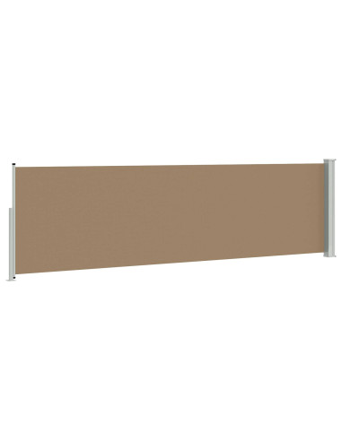 Tenda laterale retrattile Tortora 300 x 120 cm Poliestere
