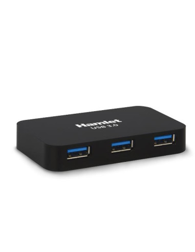 HUB 4 PORTE USB 3.0 CON ALI 10 W