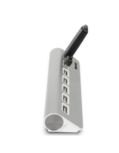 HUB USB 2.0 7 PORTE ALLUMINIO