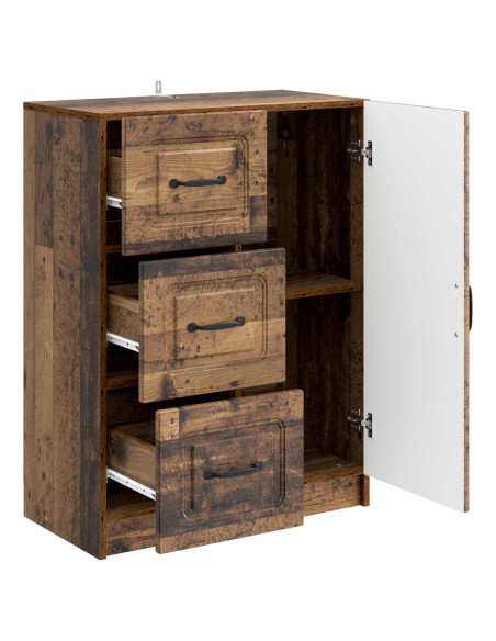Credenza Legno antico 66 x 34,5 x 87 cm Legno ingegnerizzato