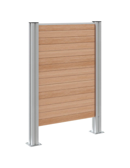 Recinzione Contenitore per Rifiuti Marrone 85 x 12 x 115 cm