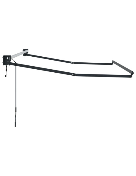 Struttura della tenda elettrica retrattile Antracite 3,5 x 2 m