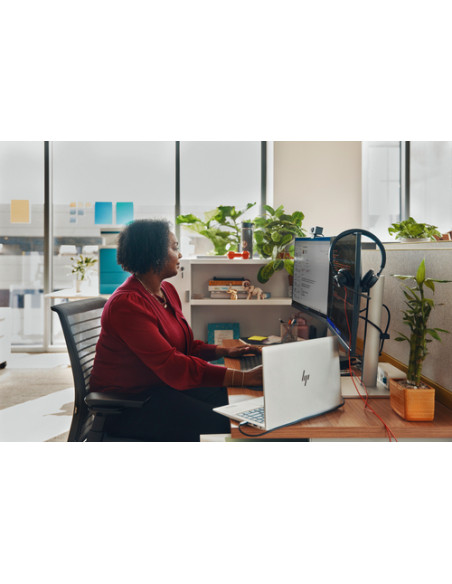 HP Poly Cuffie stereo Poly Blackwire 3325 con connettore USB-C, certificate per Microsoft Teams + spina da 3,5 mm + adattatore U
