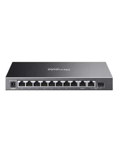 TP-Link Omada ES210GP switch di rete Gestito L2 Gigabit Ethernet (10/100/1000) Supporto Power over Ethernet (PoE) DIN rail Nero