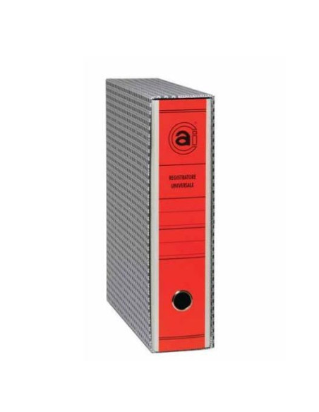 CF12REGISTRATORI PROT 8CM GRIGIO