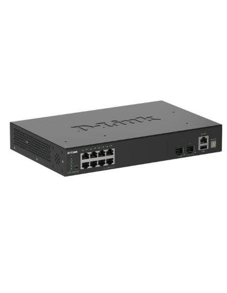 8 PORTS GE + 2 PORTS 10G SFP+