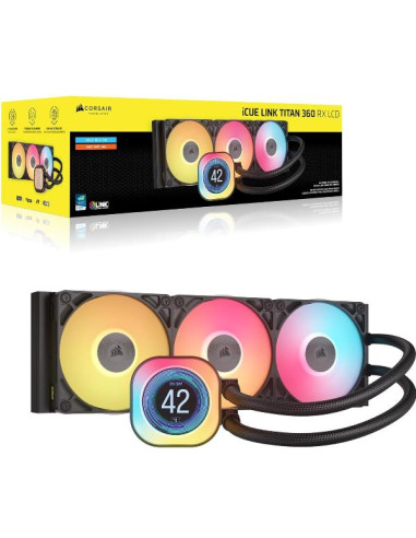 TITAN 360 RX LCD AIO LIQUID COOLER