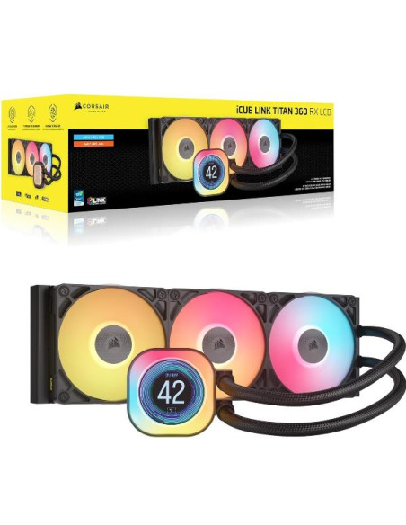 TITAN 360 RX LCD AIO LIQUID COOLER